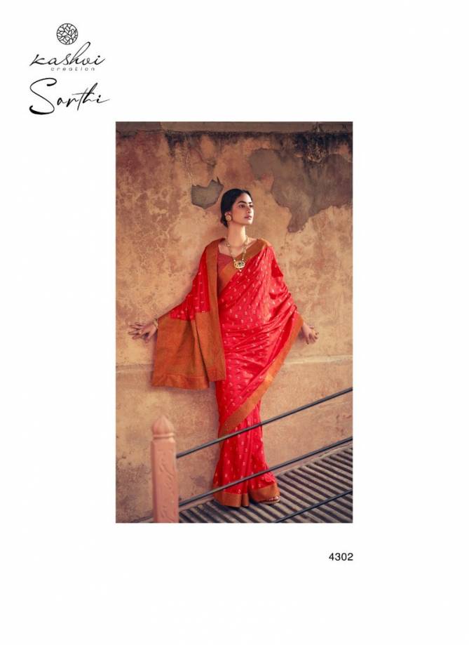 Kashvi Sarthi Fancy Designer Heavy Festive Casual Wear Printed Silk Sarees Collection